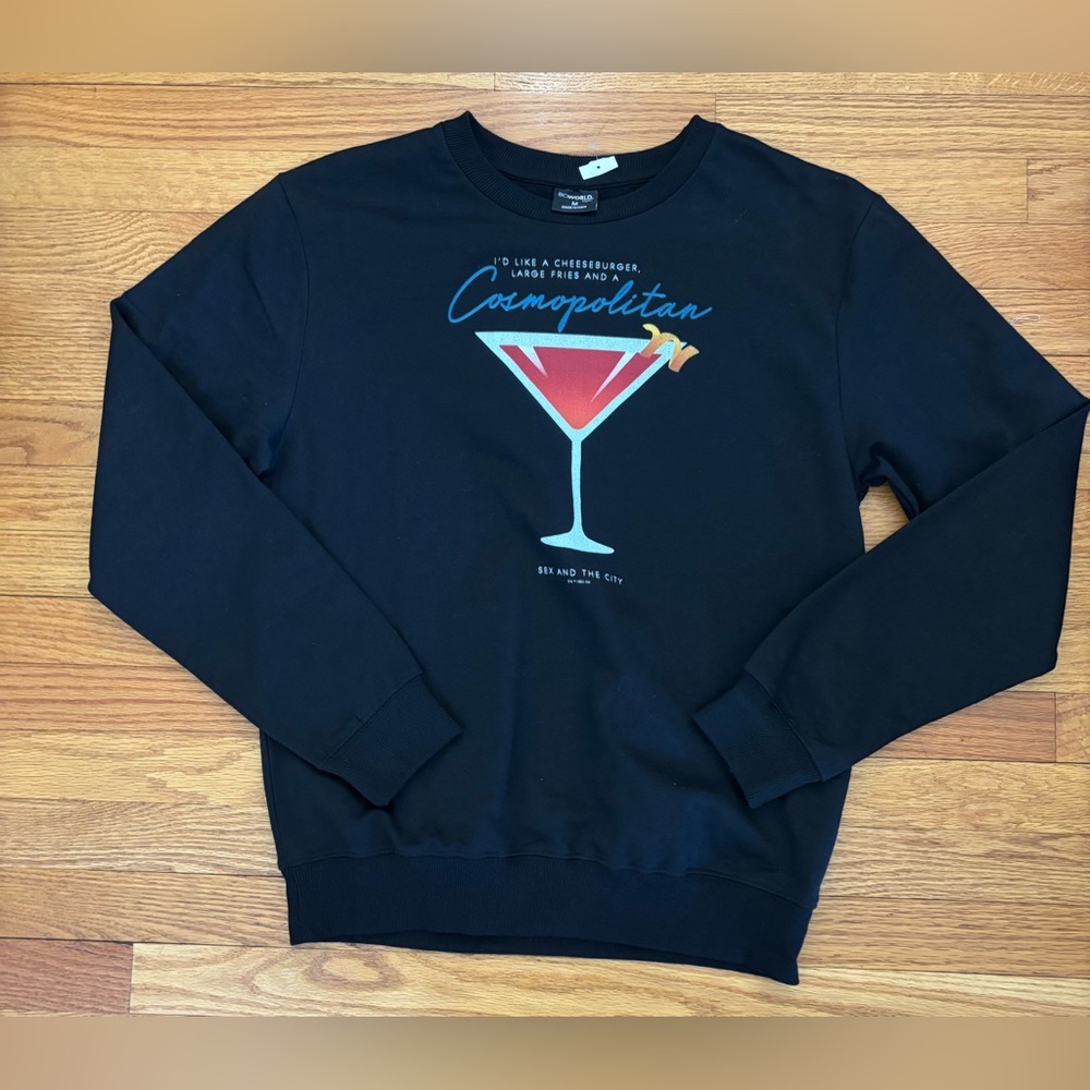 Bioworld Impact “Sex and the City” Sweatshirt Women’s Medium NYC TV Graphic New